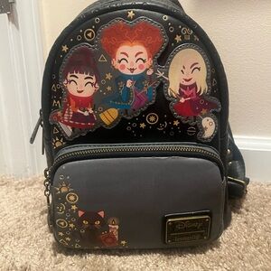 Loungefly Disney Hocus Pocus Black Backpack